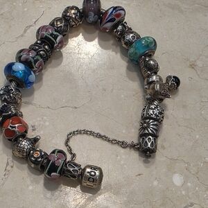 PANDORA Multicolor Beaded Bracelet